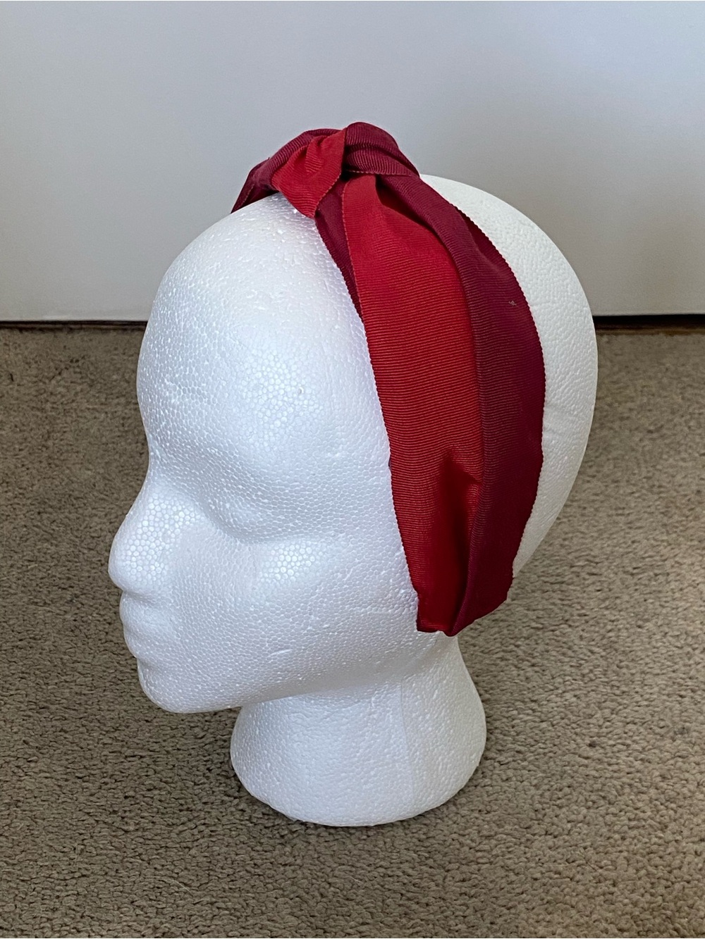 Jennifer Ouellette Red Knotted Headband